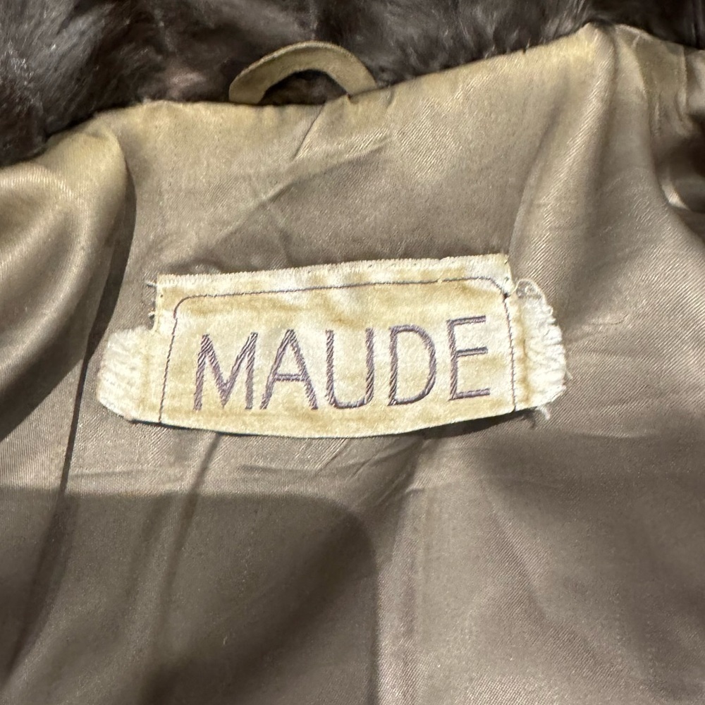 Genuine Rabbit Fur Coat - Picture 6 of 9